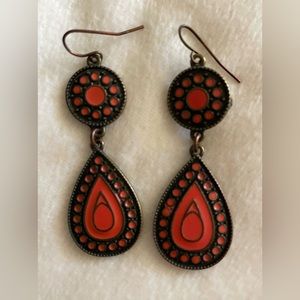 Bohemian Style Metal hook Earrings